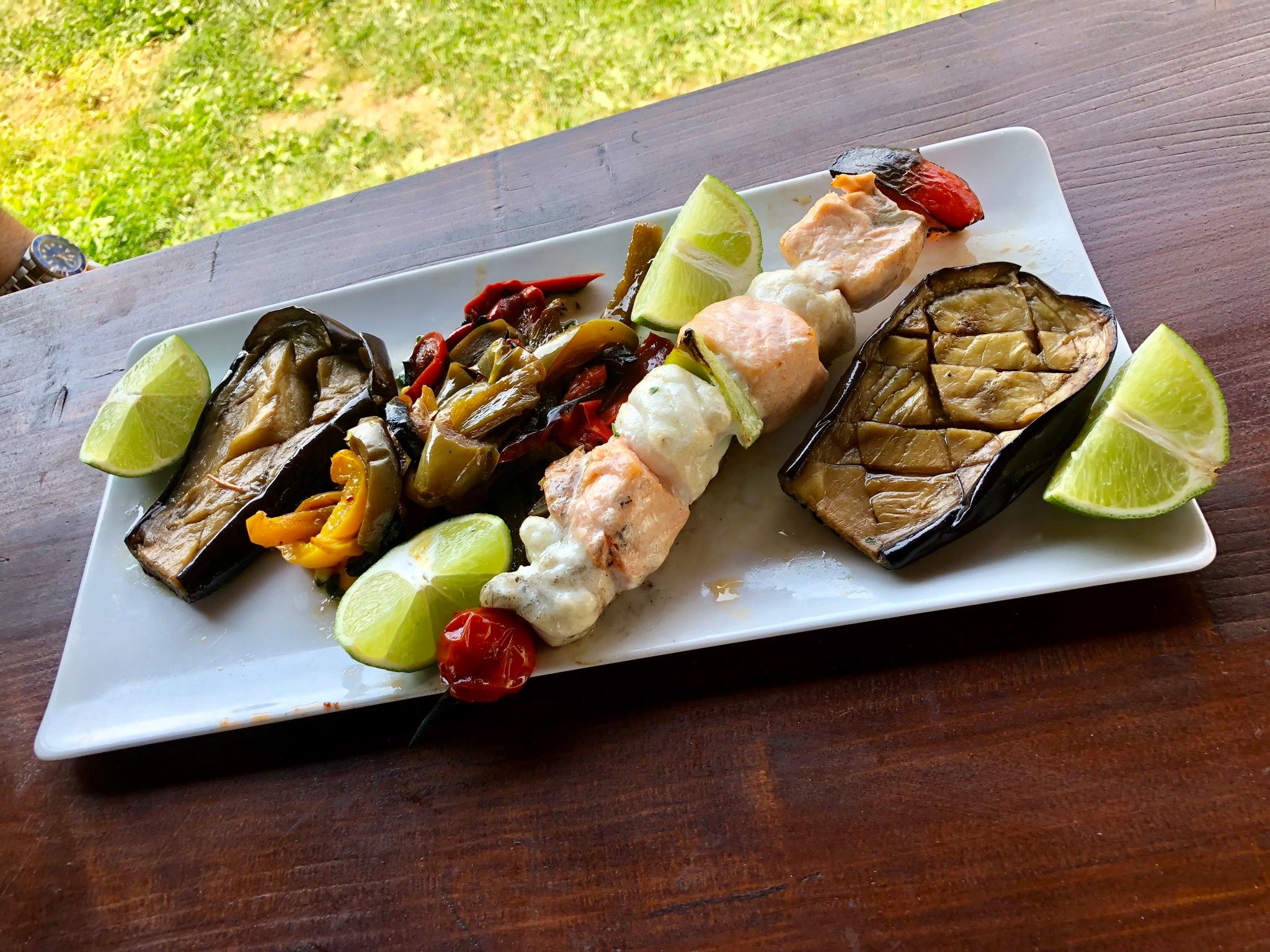 Brochettes grillées